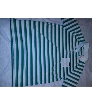 Green and white Oakley shirt